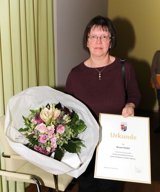 Renate Waibel erhält hohe Auszeichnung für ihr Engagement