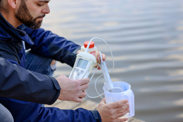 Wasserprobe des Staatlichen Gesundheitsamtes